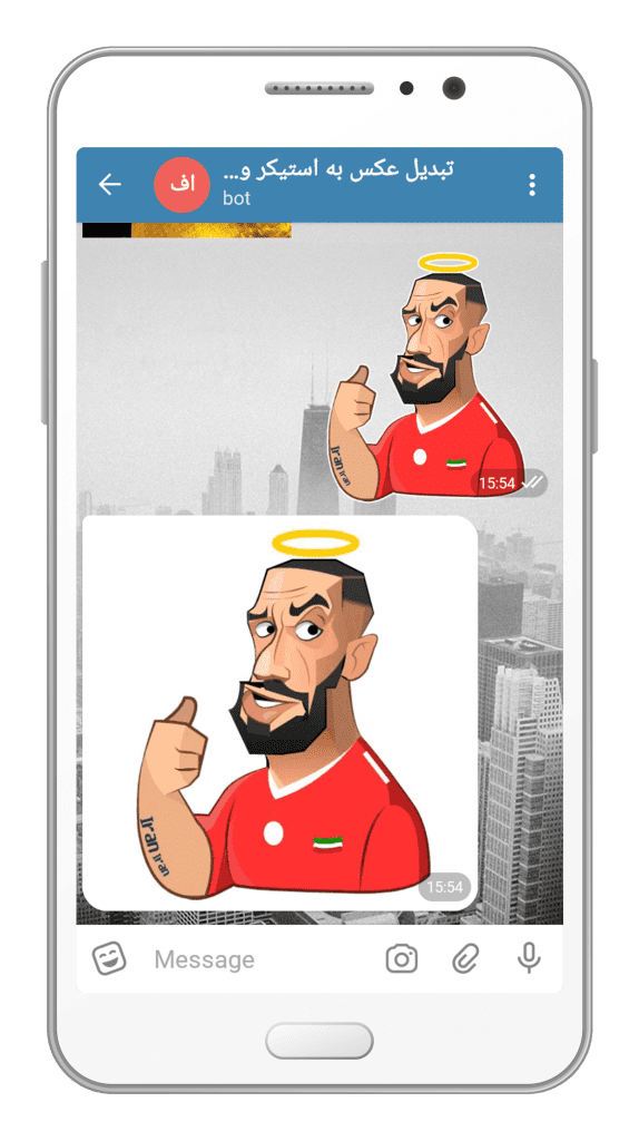 سورس ربات تبدیل عکس به استیکر