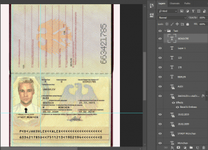 دانلود فایل لایه باز پاسپورت آلمان