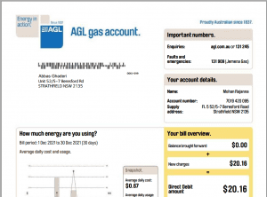 دانلود قبض گاز استرالیا