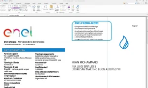 دانلود قبض برق و گاز ایتالیا