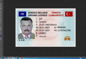 دانلود فایل لایه باز گواهینامه جدید ترکیه