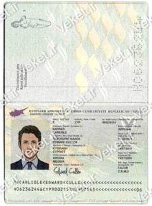 دانلود فایل لایه باز پاسپورت قبرس