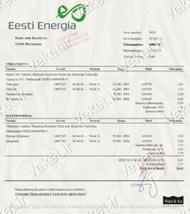 قبض لایه باز برق کشور استونی Estonia